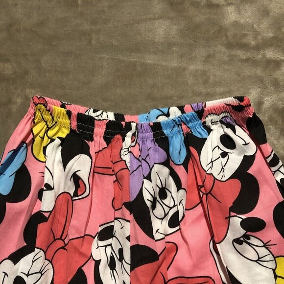 Disney Minnie Mouse Pyjamas 2 Piece Kids Sz L (0186) NEW No Tags - Picture 7 of 10